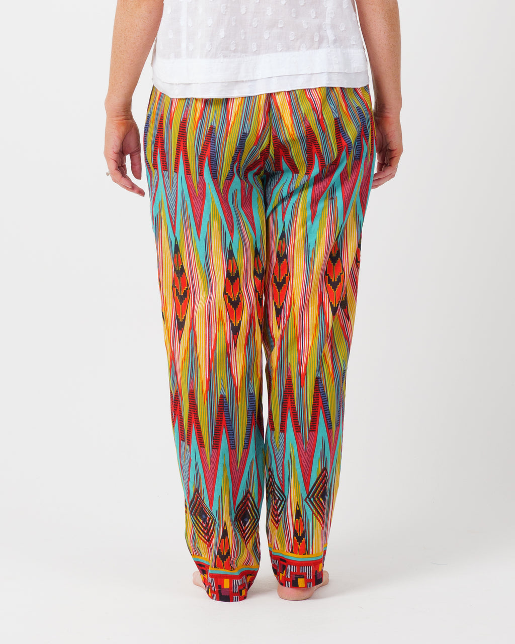 Chilli Pants in Orange Lines