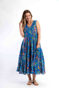 Daydream Dress in Royal Blue Floral