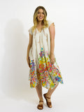 Maheno Dress in Vanilla Spring