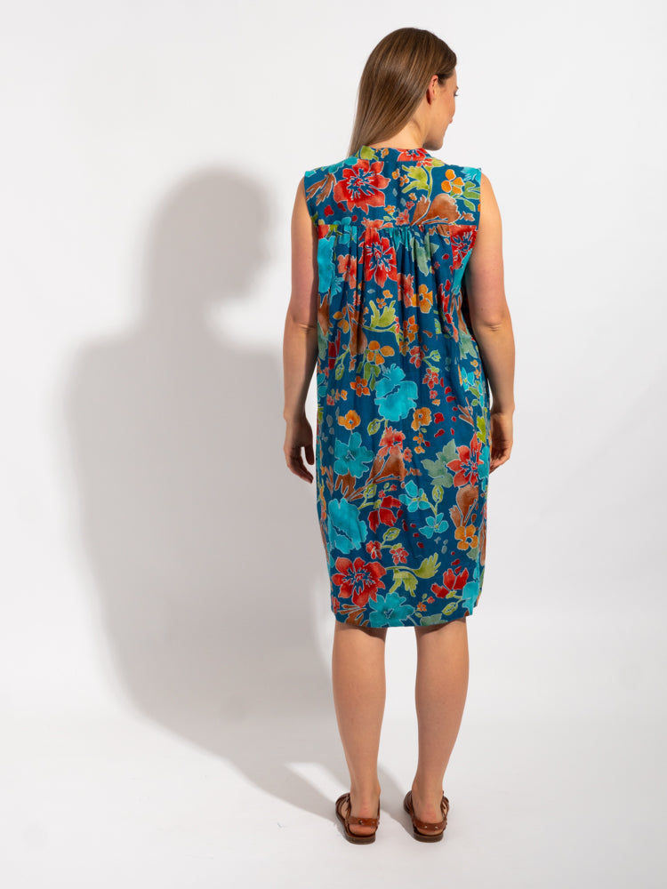 Kuranda Dress in Blue Floral