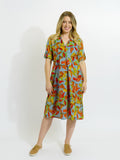 Mareeba Dress in Autumn Leaves