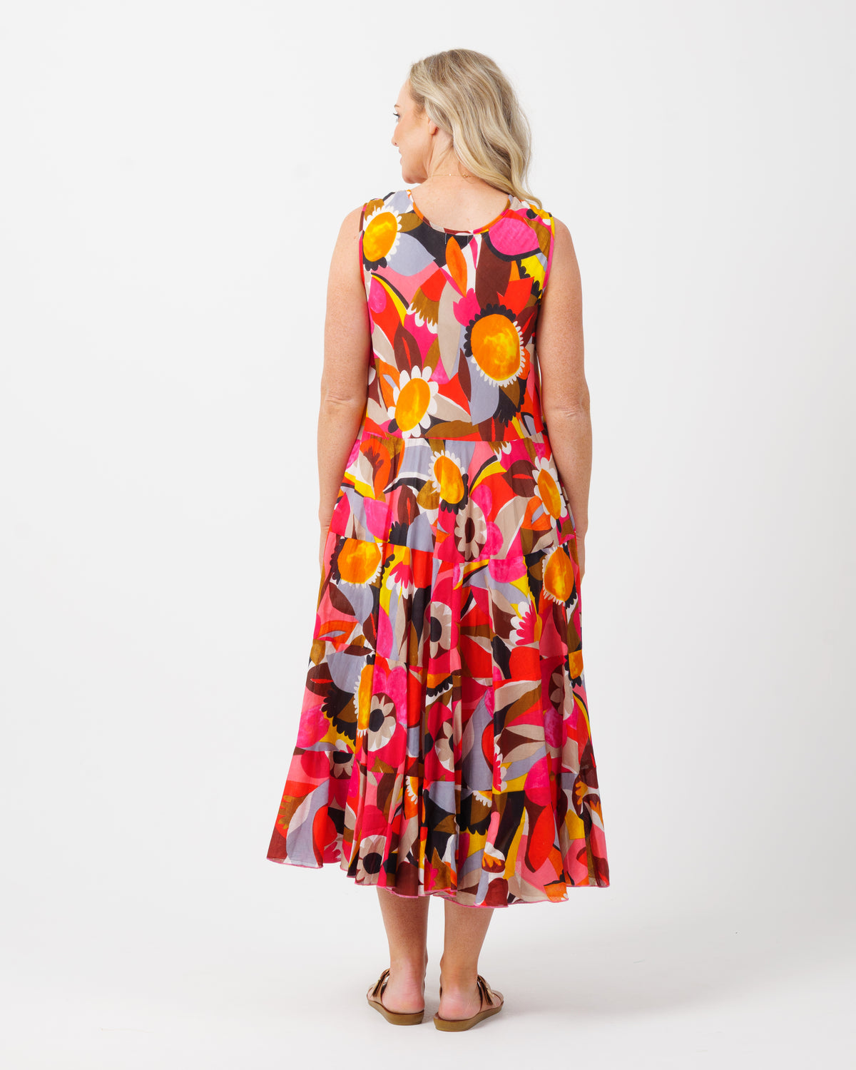 Daydream Dress in Bold Floral