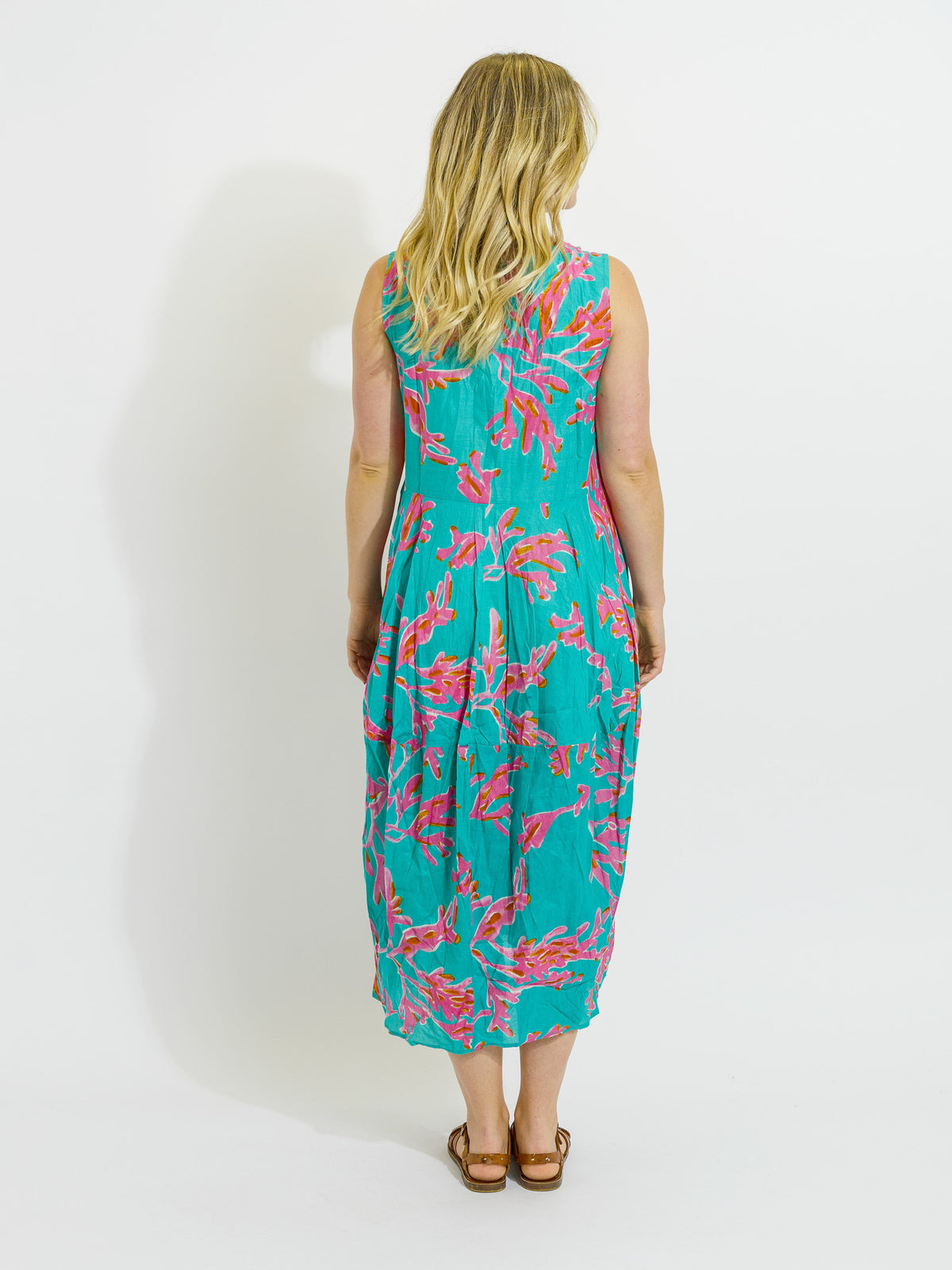 Glasshouse Dress in Pink Coral