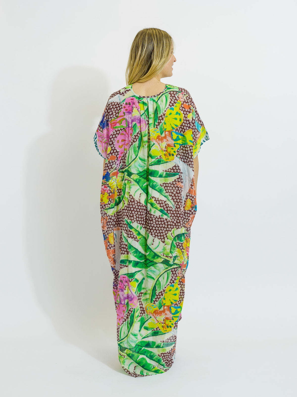 Tiwi Kaftan in Coffee Beans