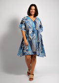 Isabel Kaftan in Blue Rectangles