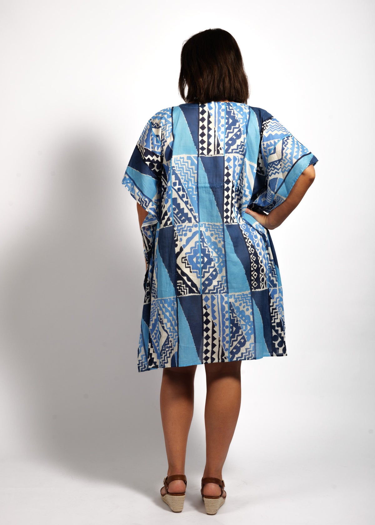 Isabel Kaftan in Blue Rectangles
