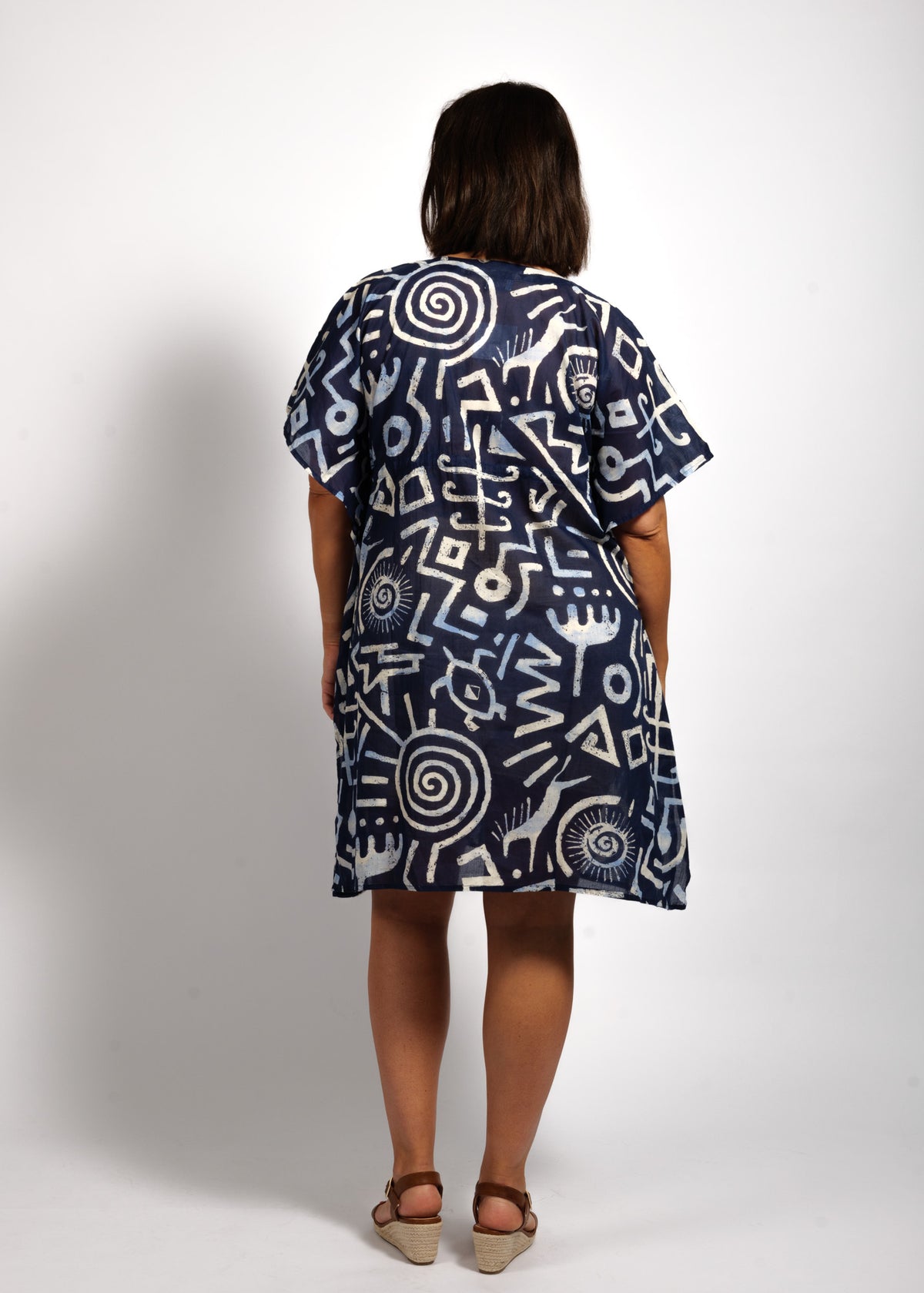 Isabel Kaftan in Blue Symbols