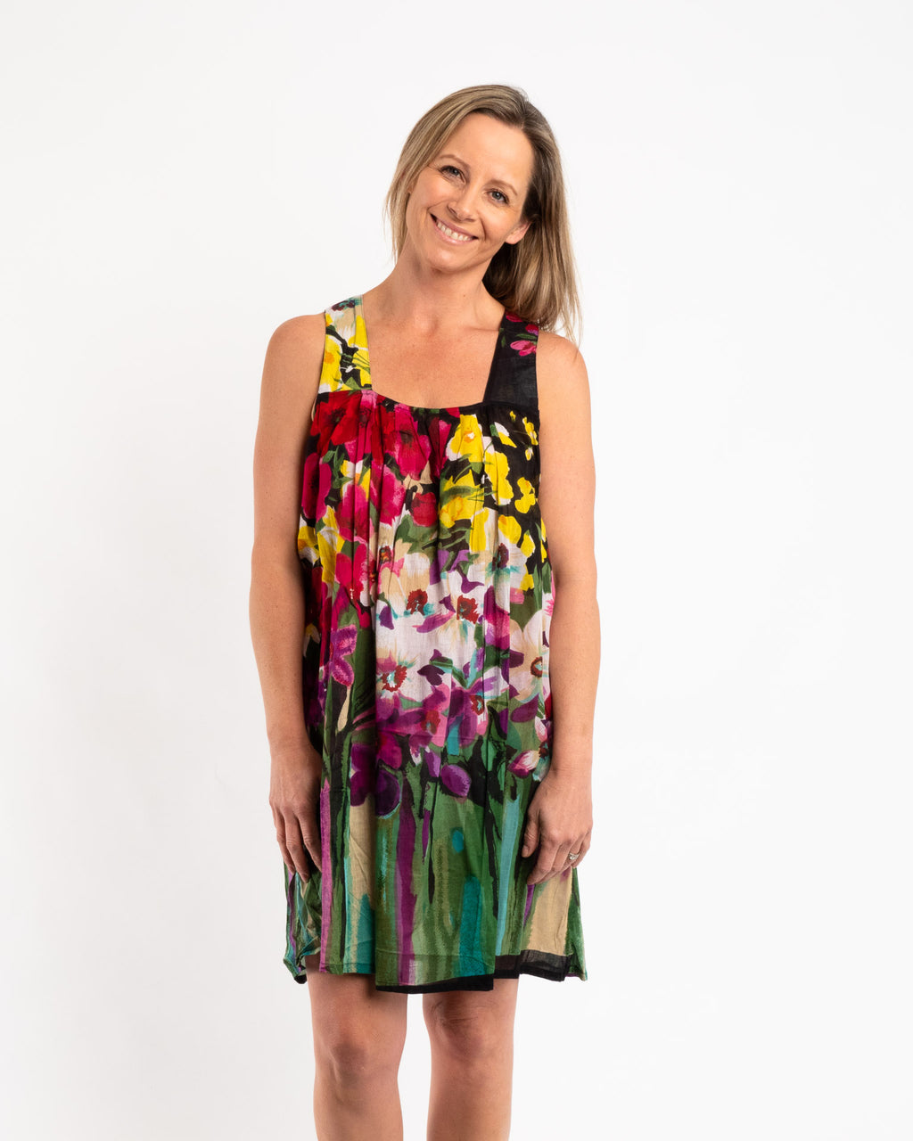 Summer Garden Above the Knee Dress