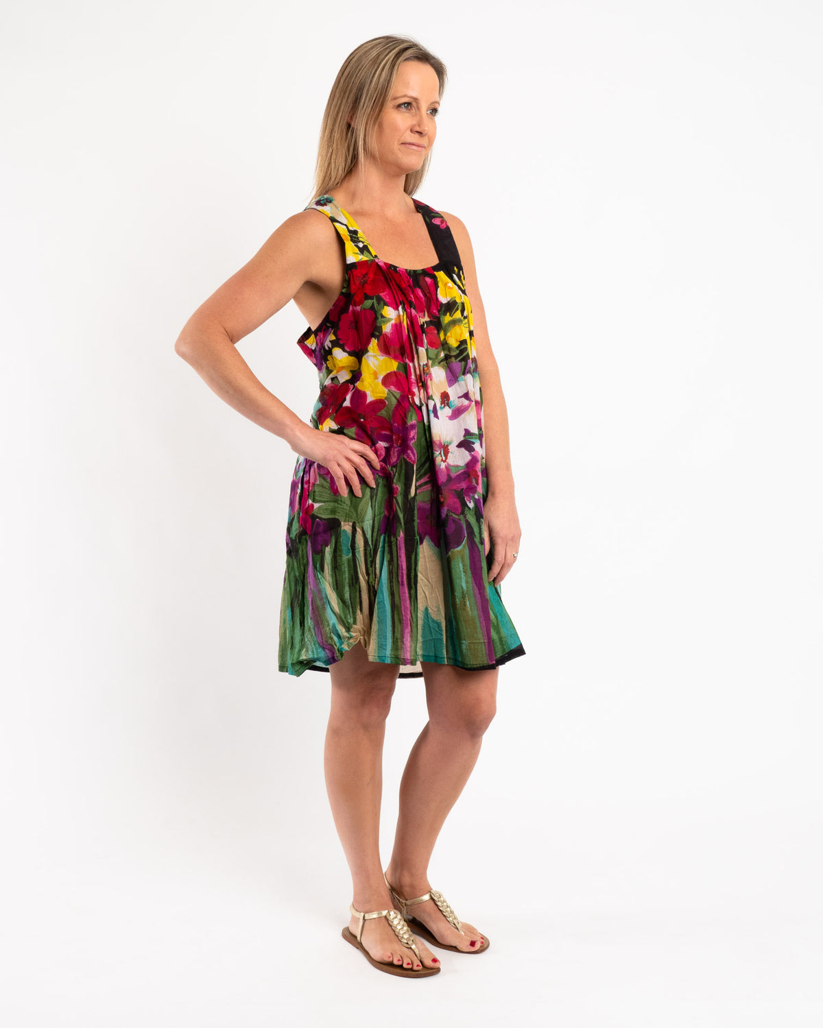 Summer Garden Above the Knee Dress