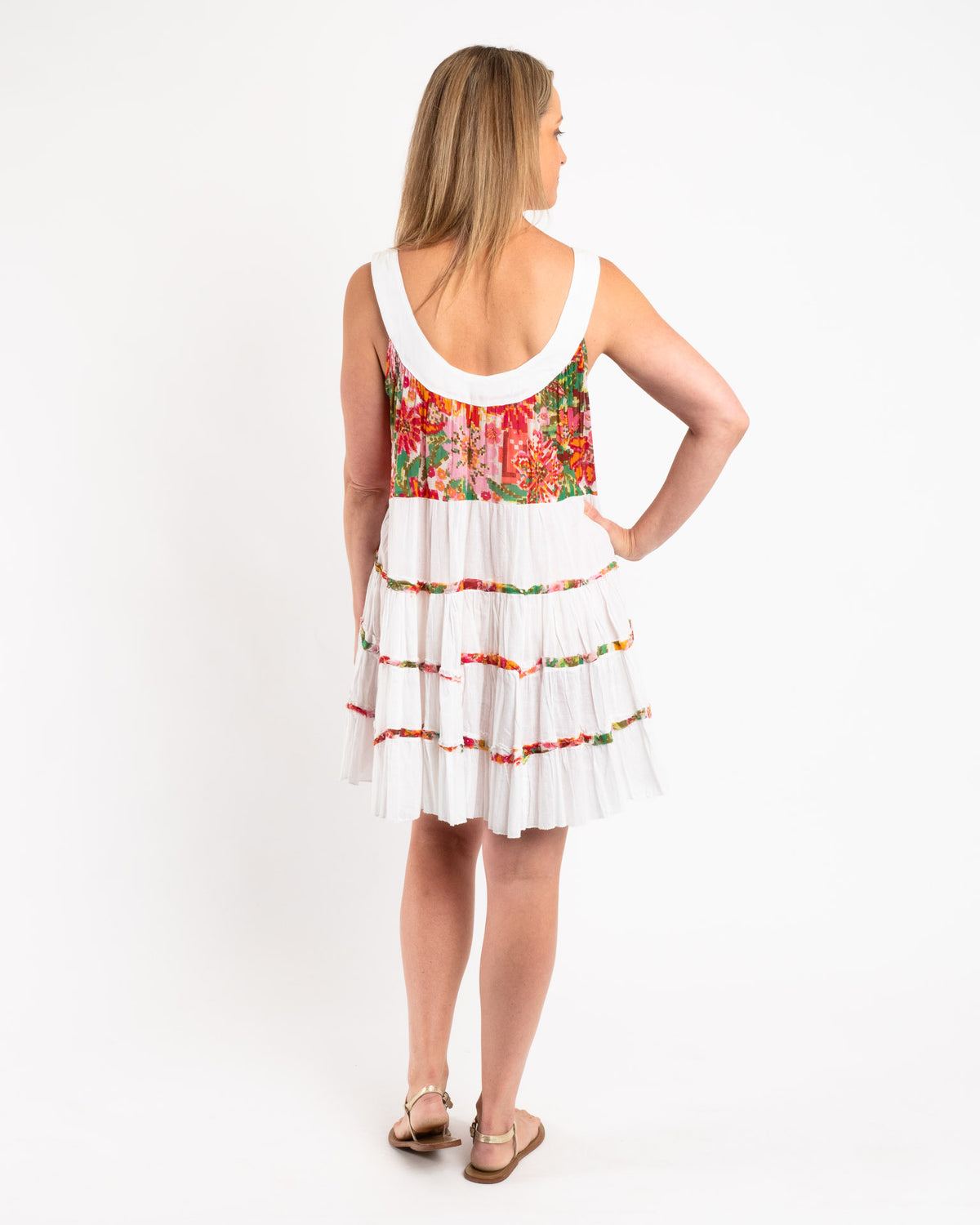 Round Neck Above the Knee-length Summer Dress