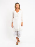 Broderie Anglais Top in Off-white