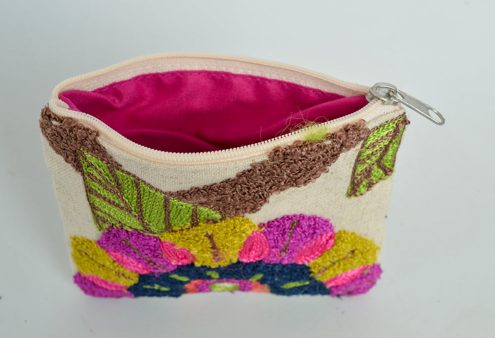 Beautifully embroidered purse